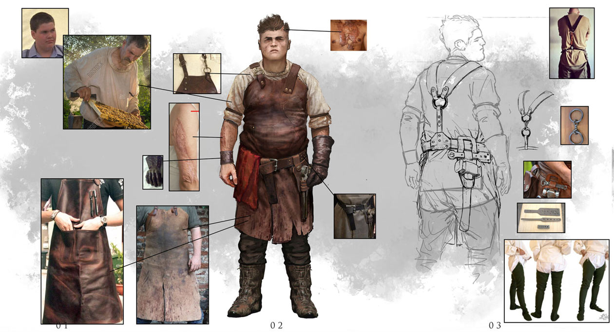 Rodrick Art from A Plague Tale: Innocence