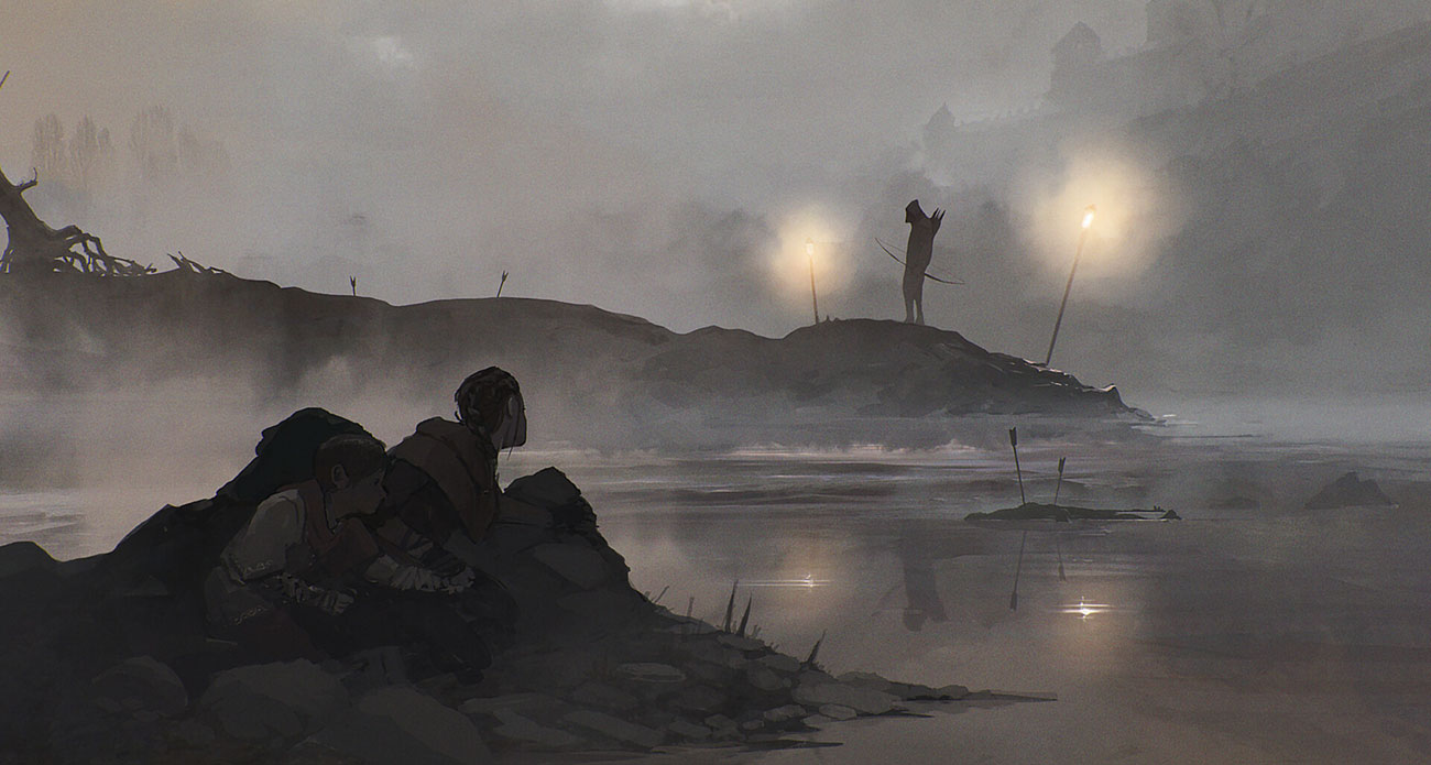 Swamp Art from A Plague Tale: Innocence