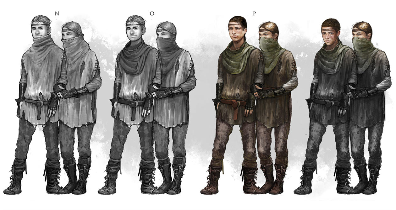 Thieves Art from A Plague Tale: Innocence