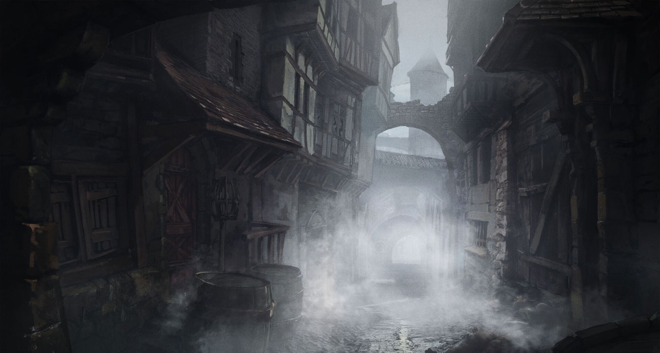 Town Street Art from A Plague Tale: Innocence
