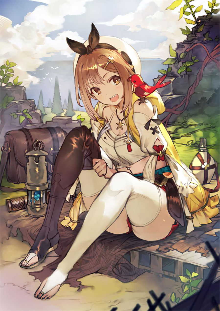 JP Premium Box Illustration Art from Atelier Ryza: Ever Darkness & the Secret Hideout