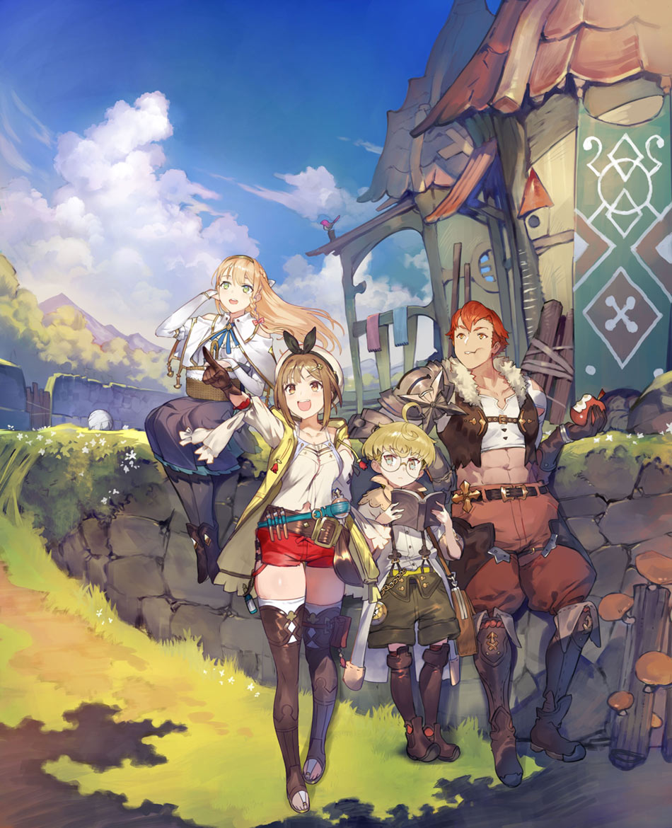 Key Art from Atelier Ryza: Ever Darkness & the Secret Hideout