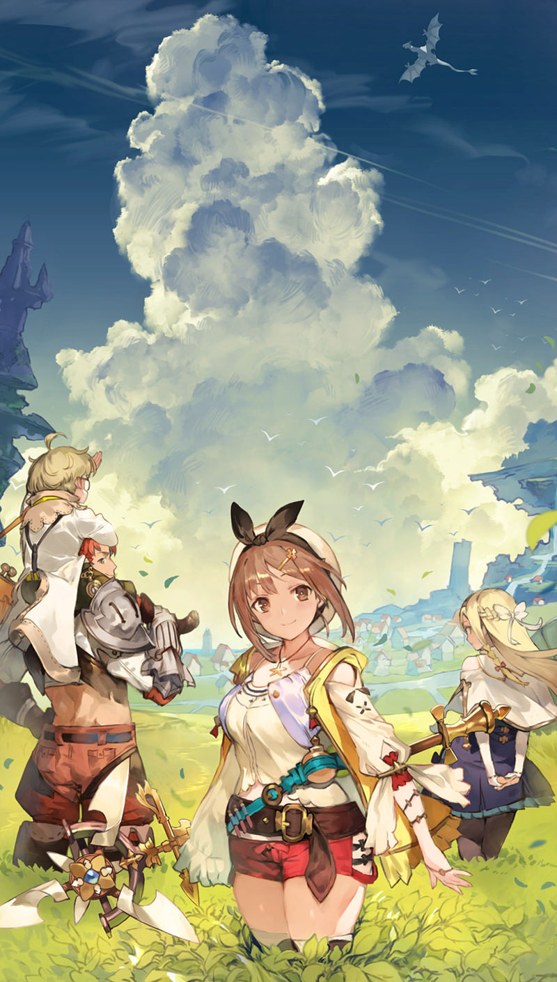 Main Visual Art from Atelier Ryza: Ever Darkness & the Secret Hideout