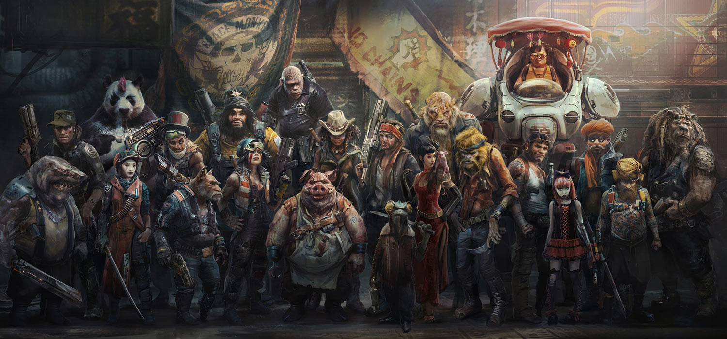 Characters Art from Beyond Good and Evil 2