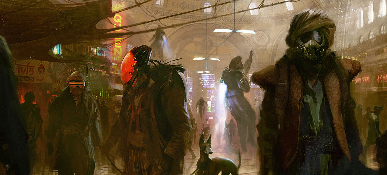 City Inhabitants Concept Art from Beyond Good and Evil 2
