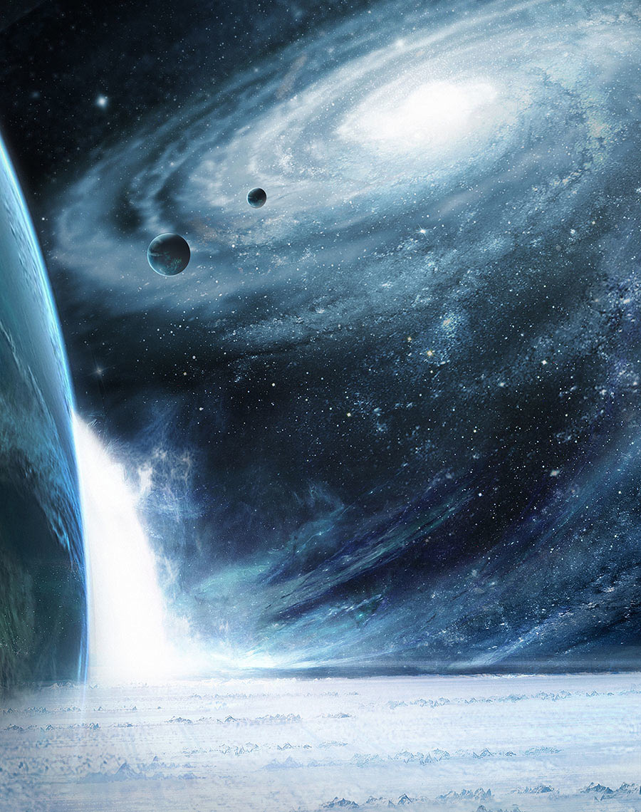 Galaxy Concept Art from Beyond Good and Evil 2