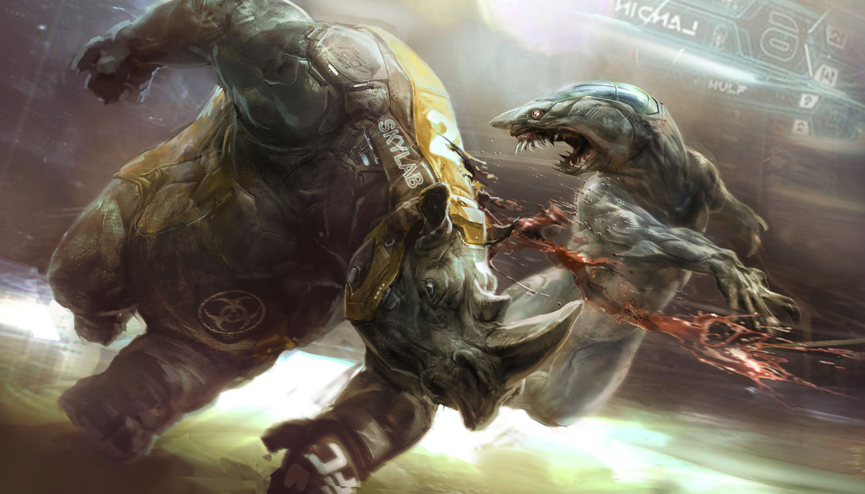 Hybrid Fight Art from Beyond Good and Evil 2