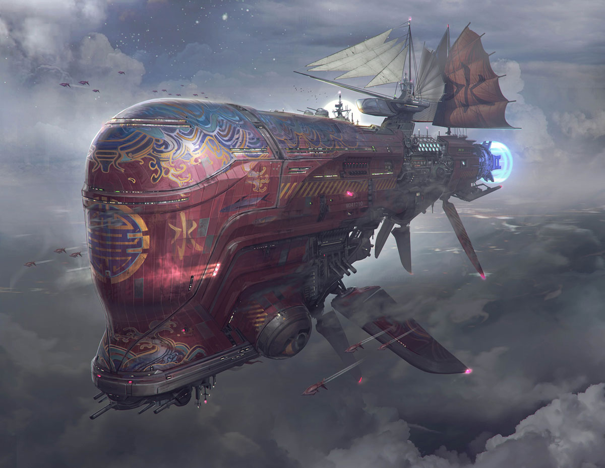 Merchant Ship Art from Beyond Good and Evil 2