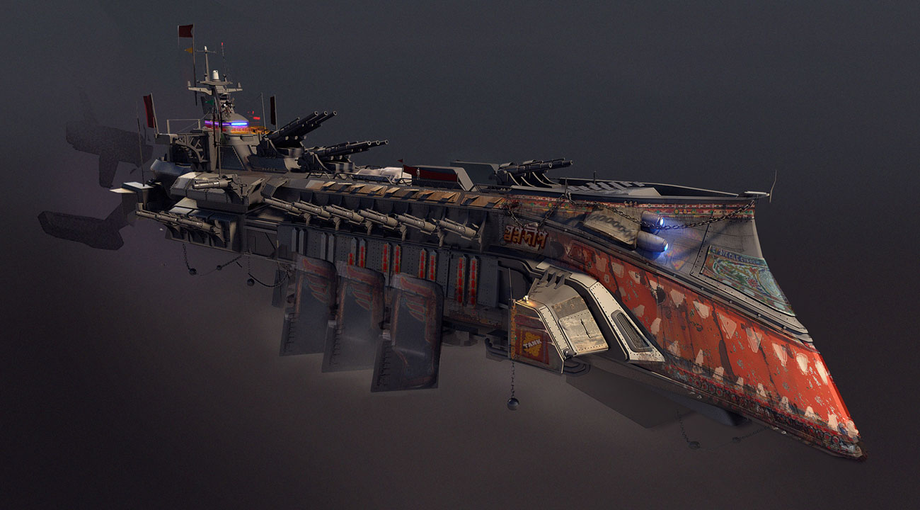 Mothership Concept Art from Beyond Good and Evil 2