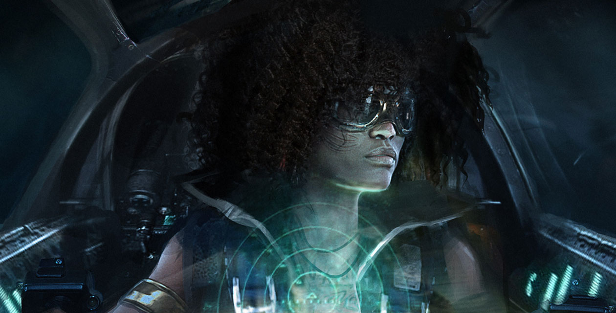Shani Concept Art from Beyond Good and Evil 2