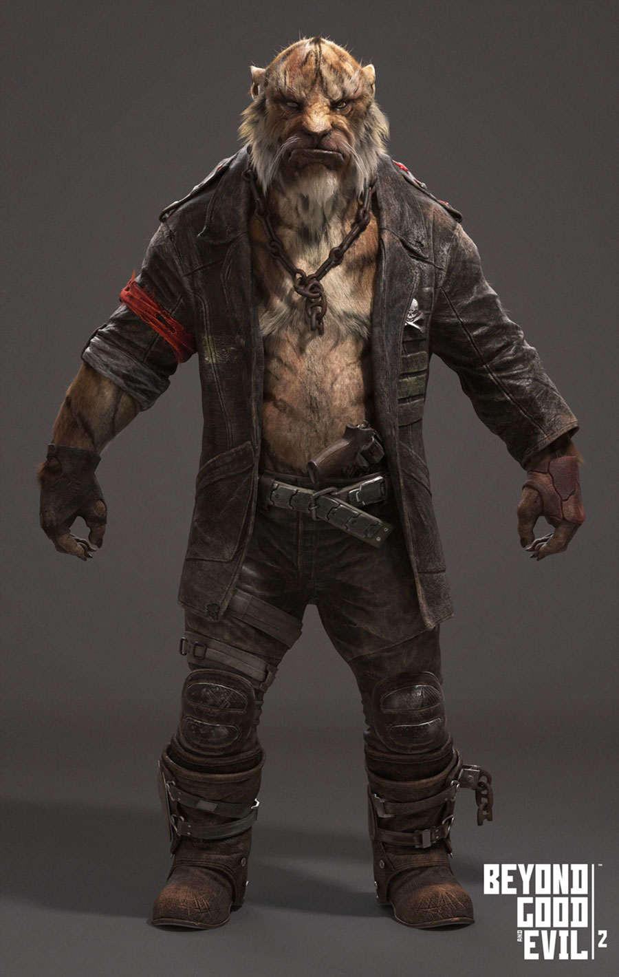 Tiger Hybrid Art from Beyond Good and Evil 2