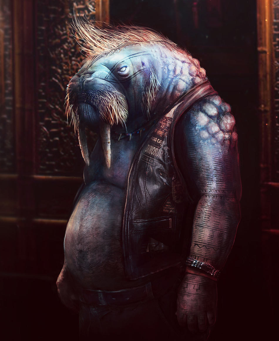 Walrus Hybrid Art from Beyond Good and Evil 2