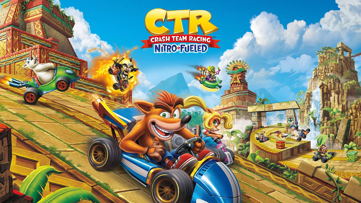 Key Art from Crash Team Racing Nitro-Fueled