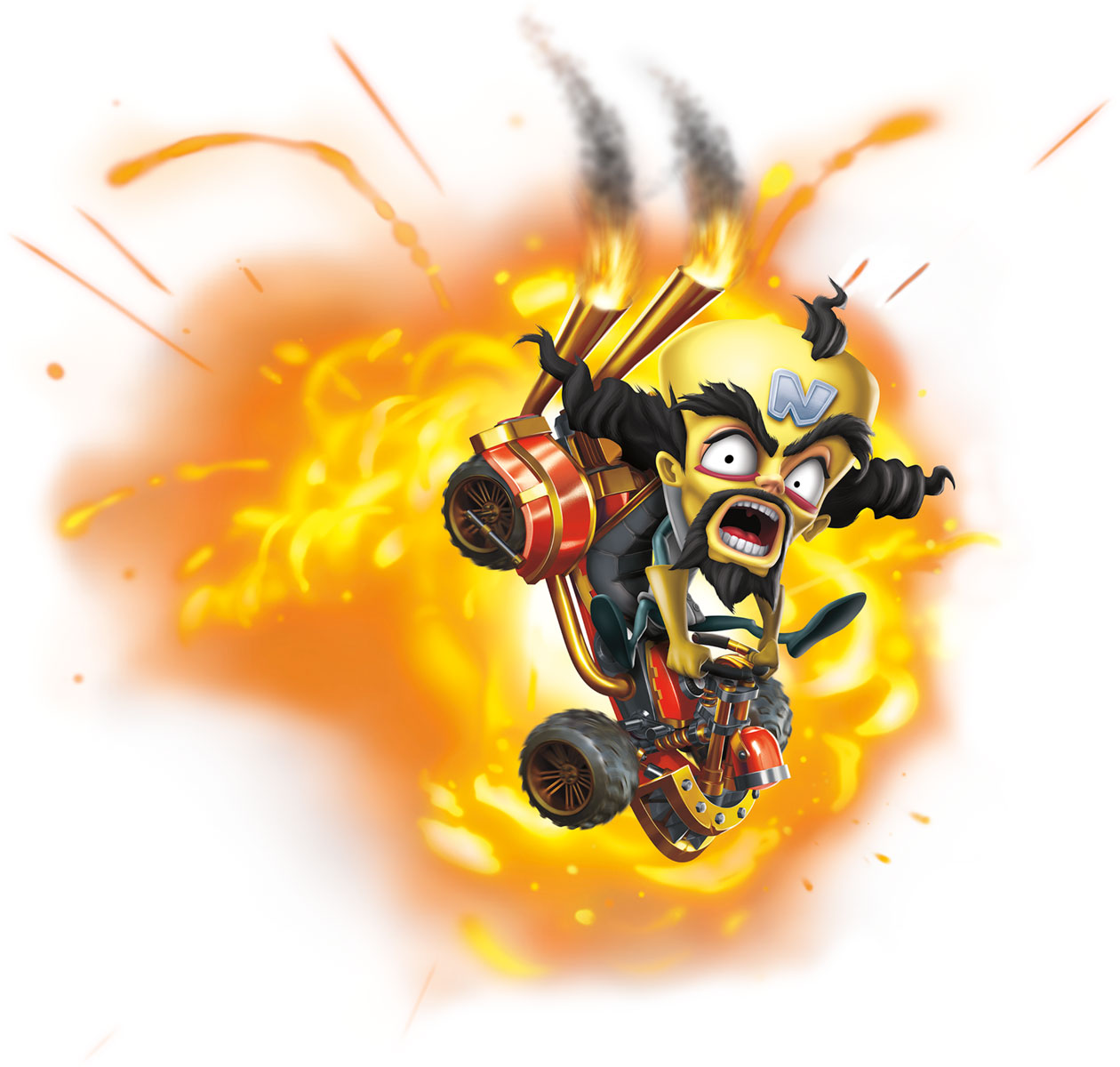 Dr. Neo Cortex Art from Crash Team Racing Nitro-Fueled