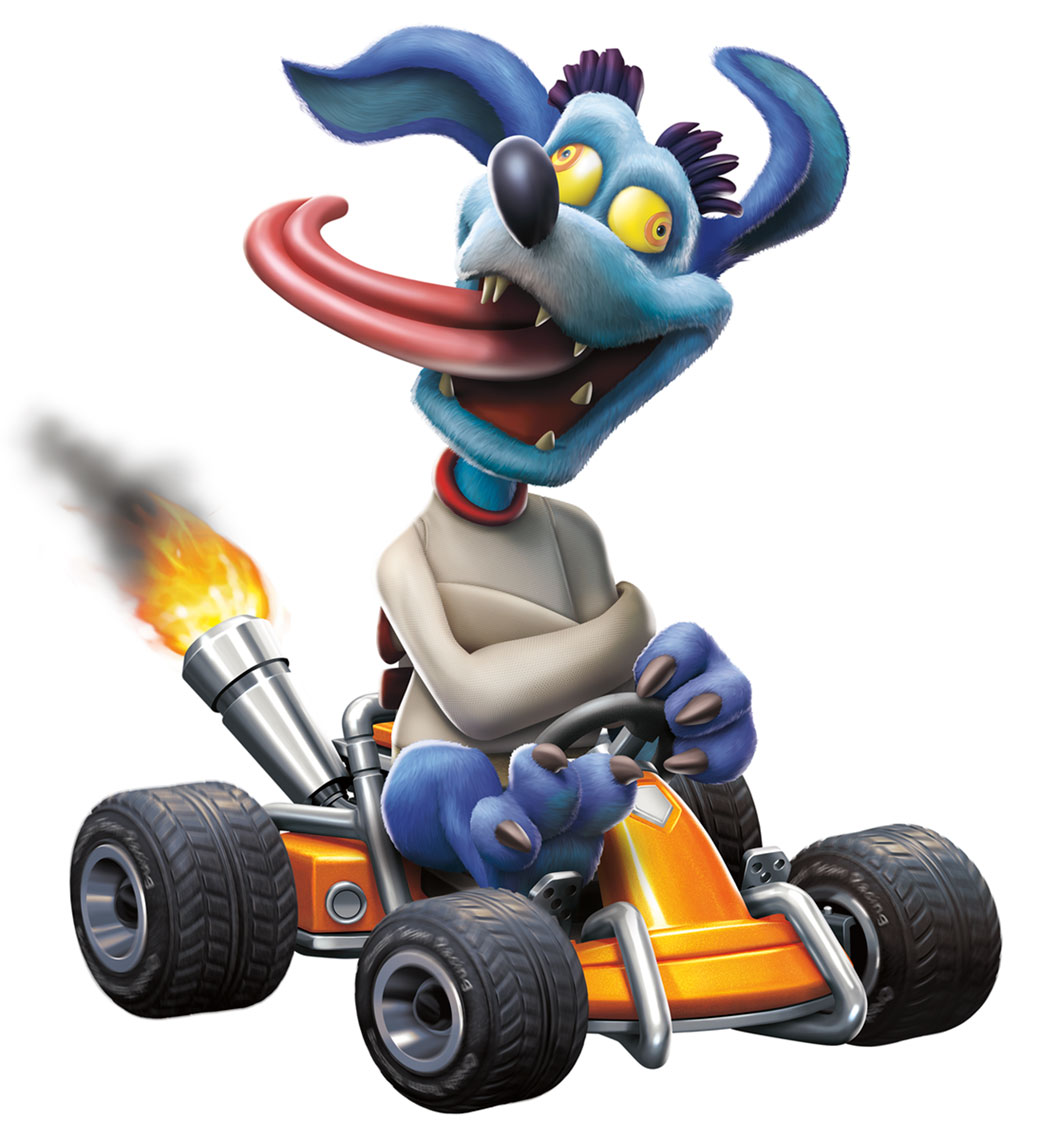 Ripper Roo Art from Crash Team Racing Nitro-Fueled