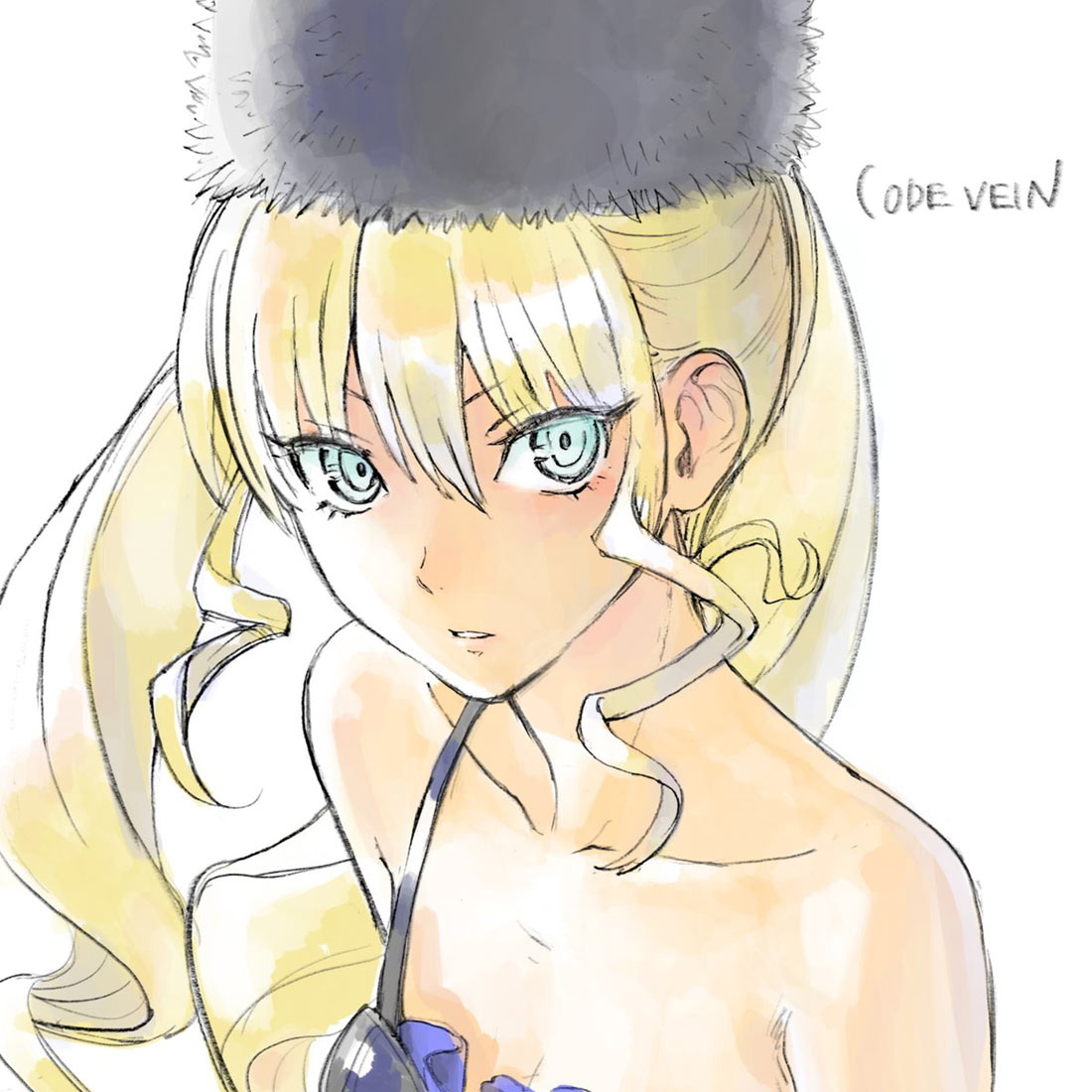 Mia Karnstein Portrait Art from Code Vein