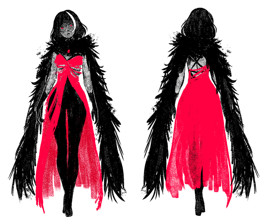 Eva Teaser Concept Art from Code Vein