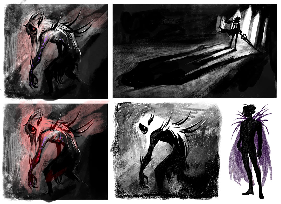 Teaser Storyboard Artwork from Code Vein