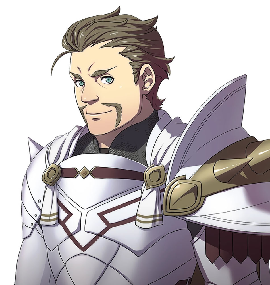 Alois Portrait Art from Fire Emblem: Three Houses