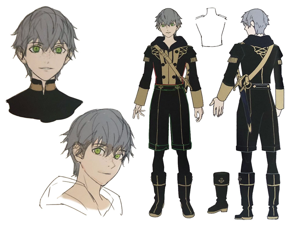 Ashe Concept Art from Fire Emblem: Three Houses