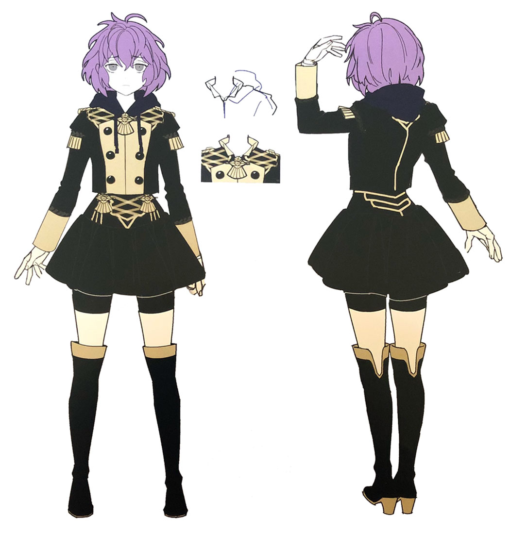 Bernadetta Concept Art from Fire Emblem: Three Houses