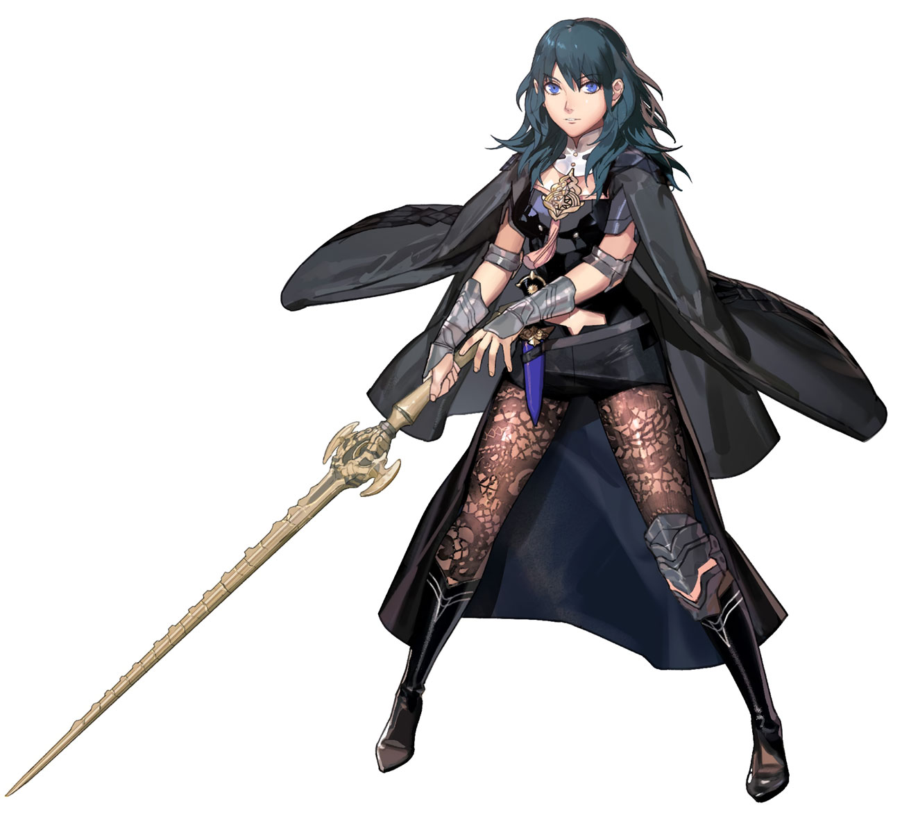 Female Byleth Character Art from Fire Emblem: Three Houses