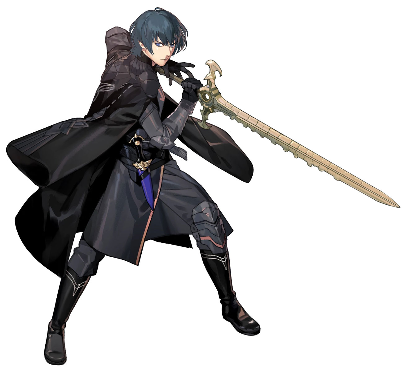 Male Byleth Character Art from Fire Emblem: Three Houses