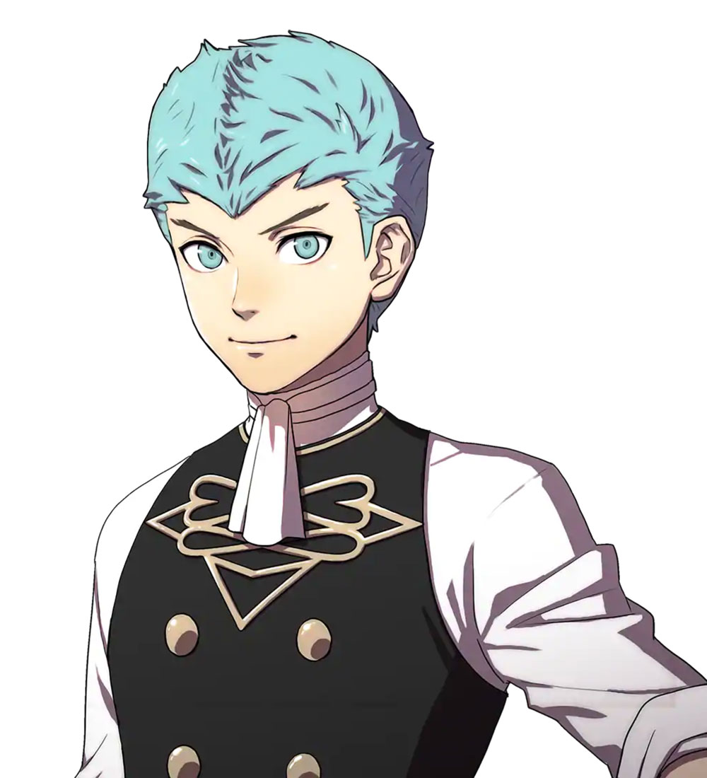 Caspar Portrait Art from Fire Emblem: Three Houses