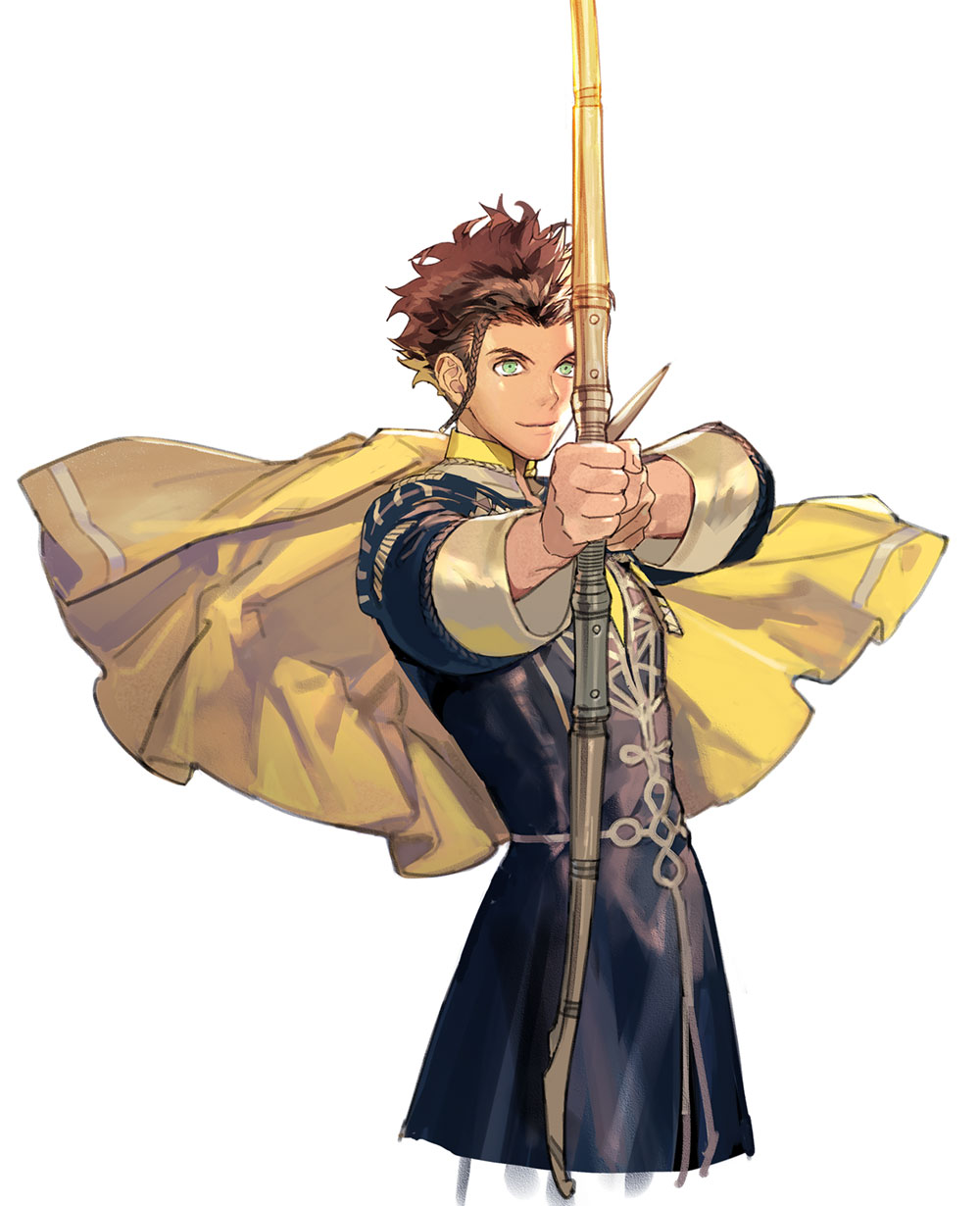 Claude Cover Illustration from Fire Emblem: Three Houses