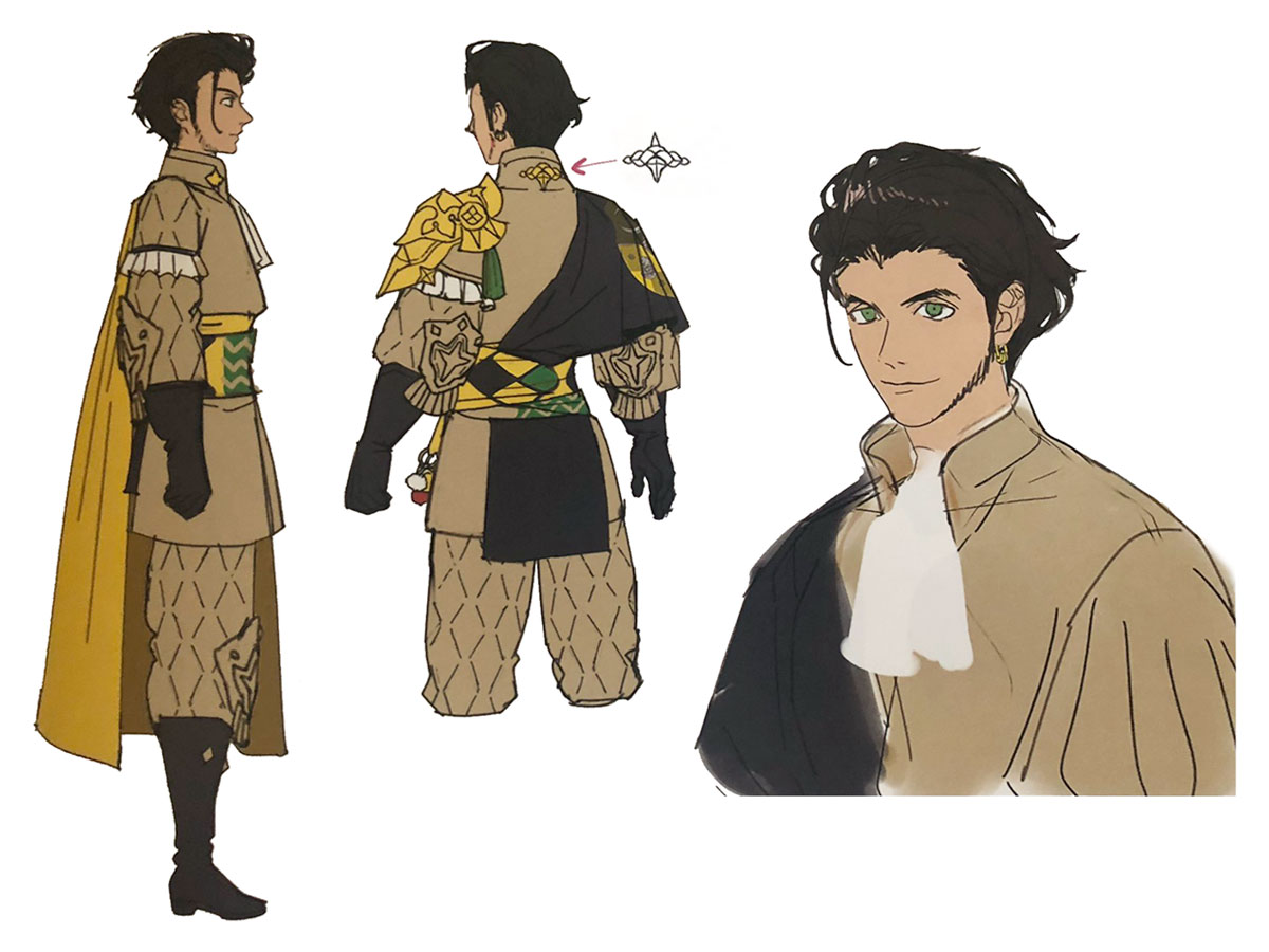 Future Claude Concept Artwork from Fire Emblem: Three Houses
