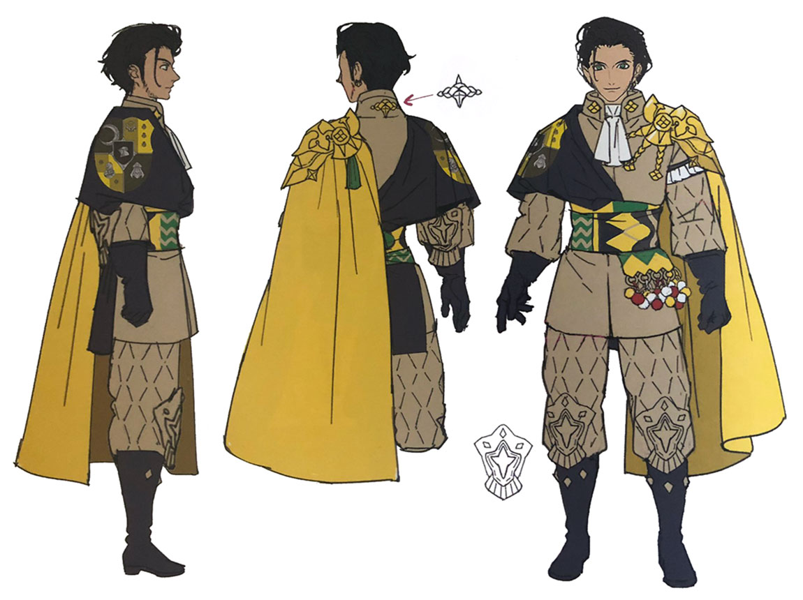 Future Claude Concept Art from Fire Emblem: Three Houses