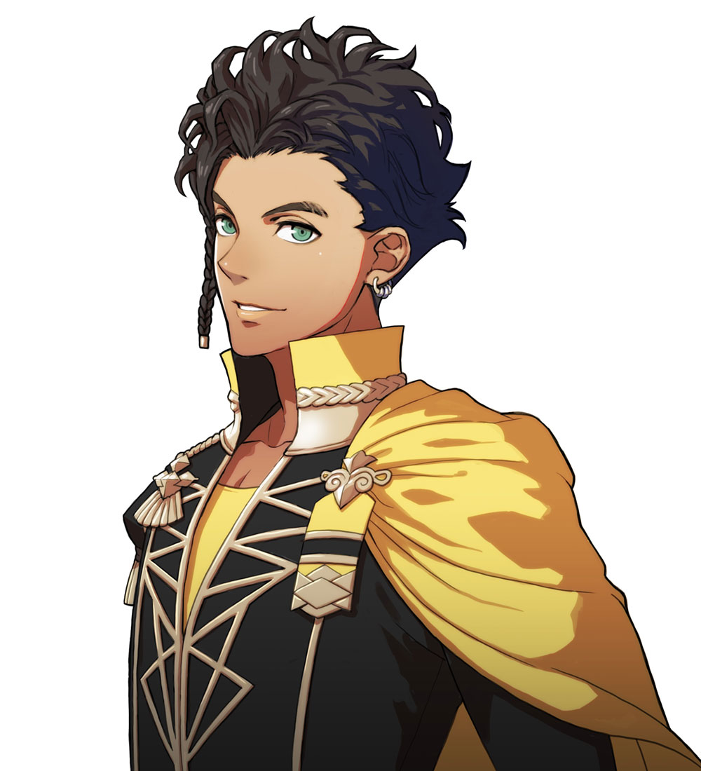 Claude Portrait Art from Fire Emblem: Three Houses
