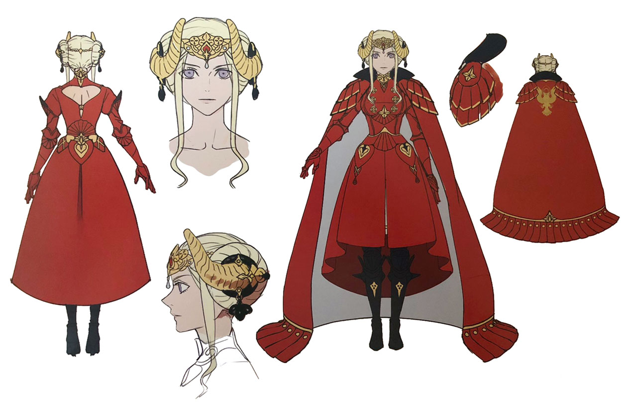Future Edelgard Concept Art from Fire Emblem: Three Houses