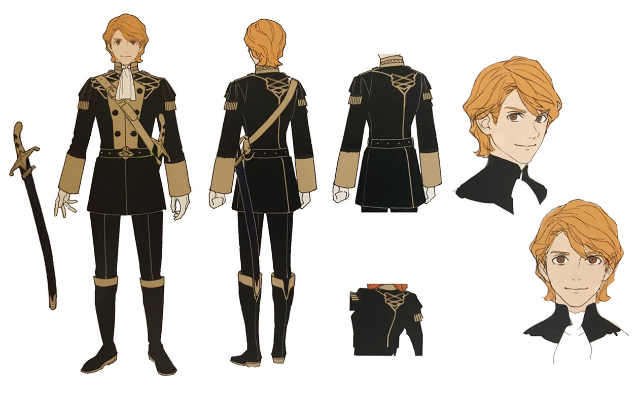 Ferdinand Concept Art from Fire Emblem: Three Houses
