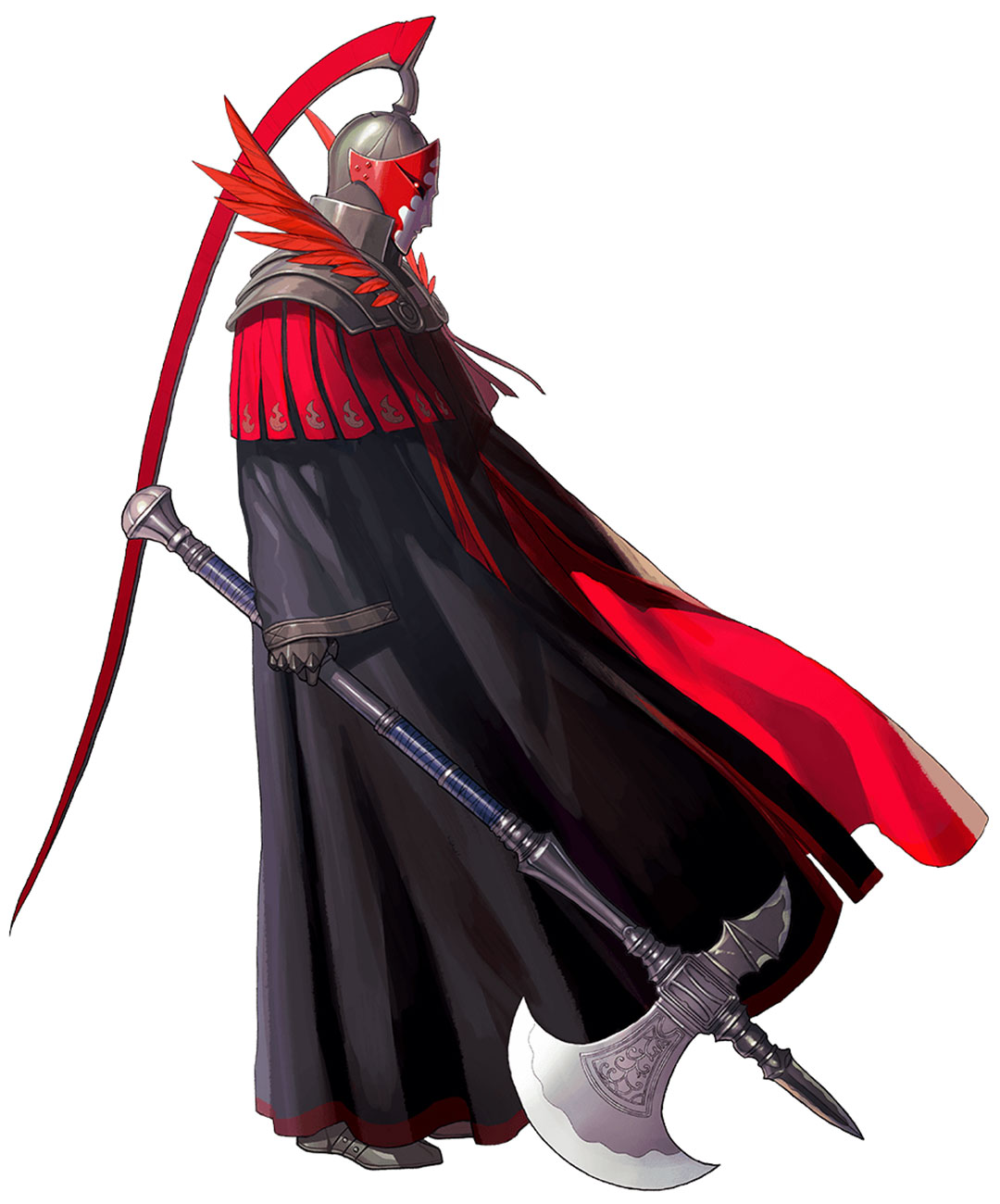 Flame Emperor Character Art from Fire Emblem: Three Houses