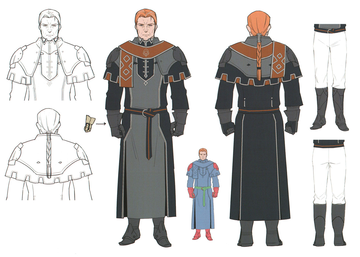 Gilbert Concept Art from Fire Emblem: Three Houses