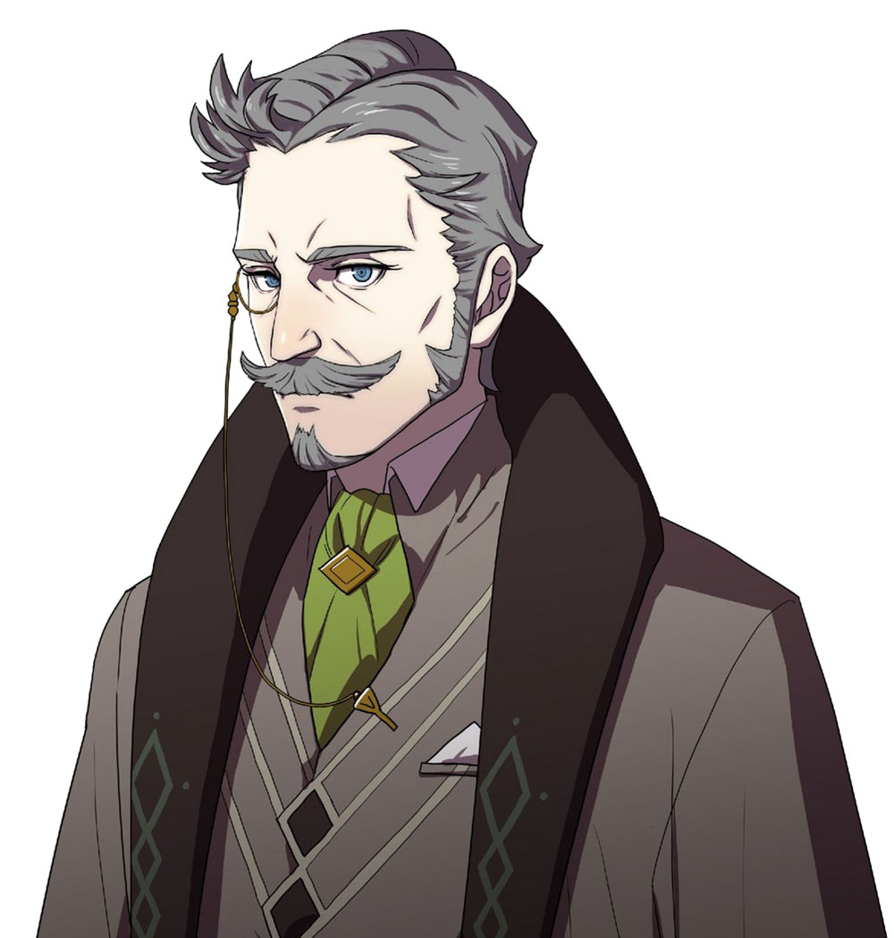 Hanneman Portrait Art from Fire Emblem: Three Houses