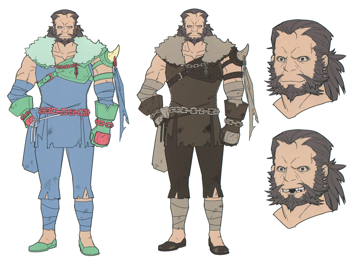Kostas Concept Art from Fire Emblem: Three Houses