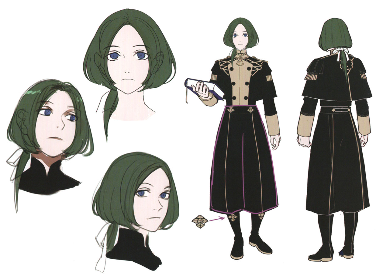 Linhardt Concept Art from Fire Emblem: Three Houses
