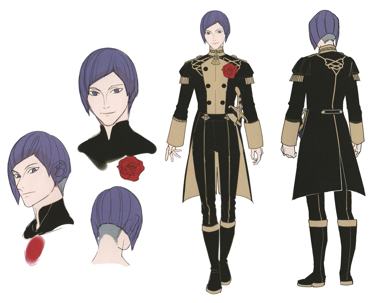Lorenz Concept Art from Fire Emblem: Three Houses