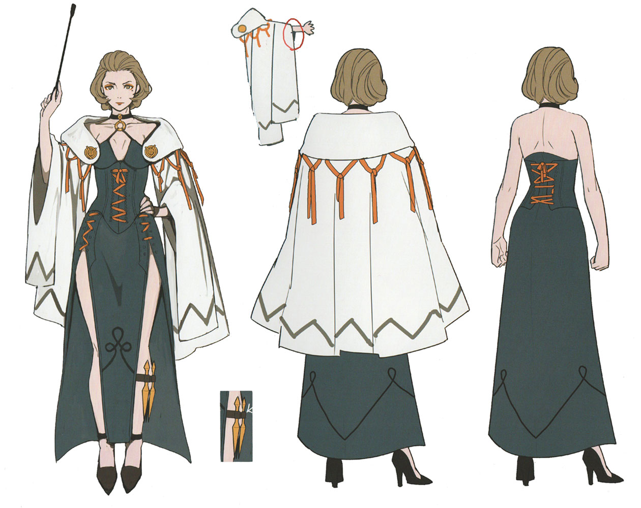 Manuela Concept Art from Fire Emblem: Three Houses