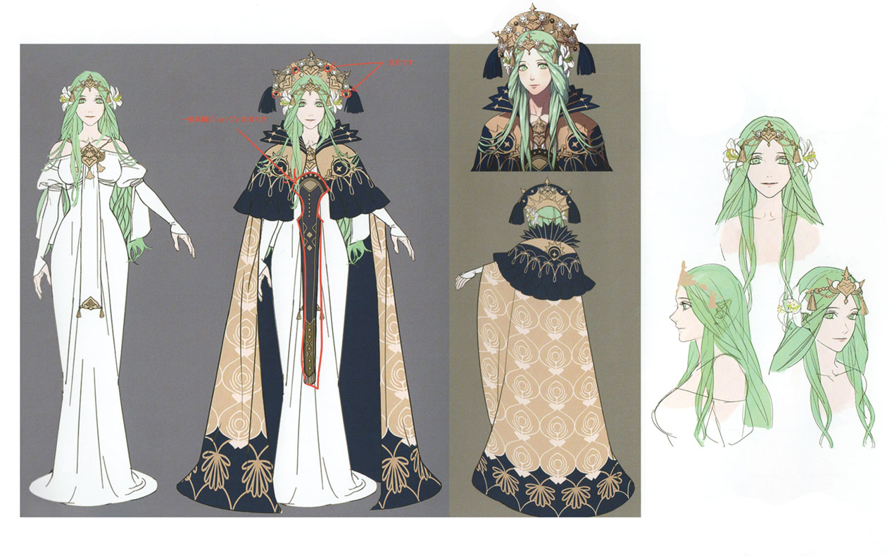 Rhea Concept Art from Fire Emblem: Three Houses