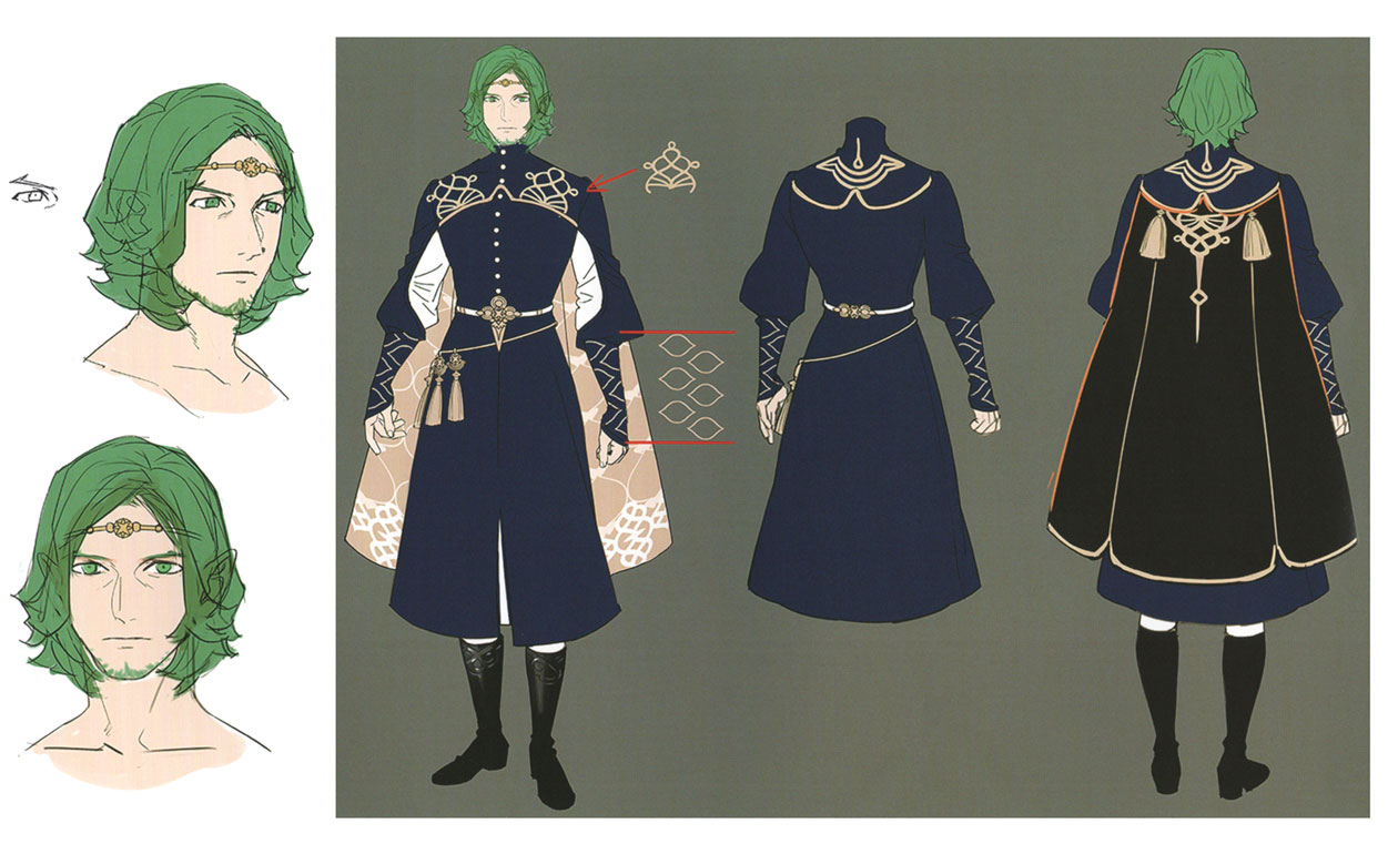 Seteth Concept Art from Fire Emblem: Three Houses