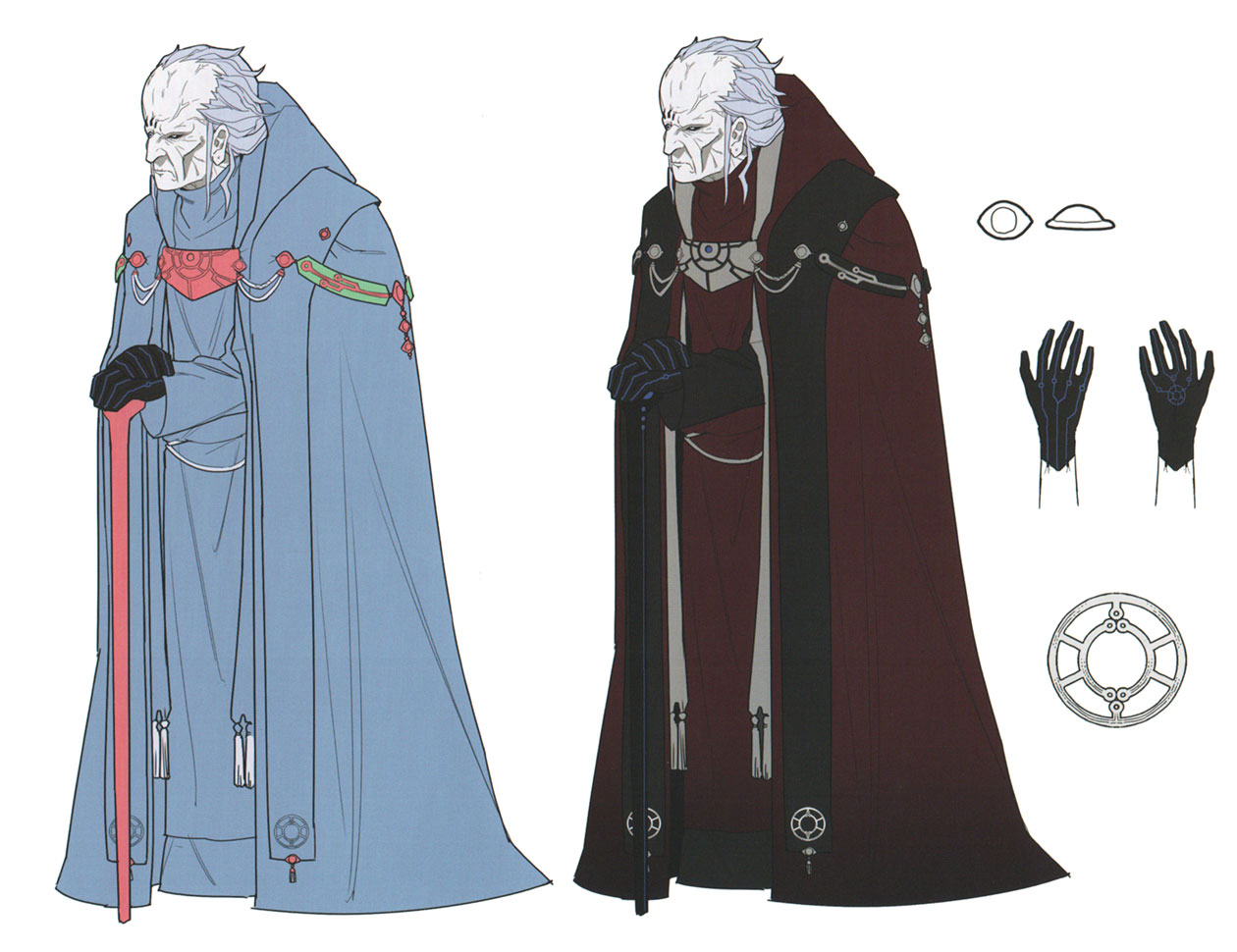 Solon Concept Art from Fire Emblem: Three Houses