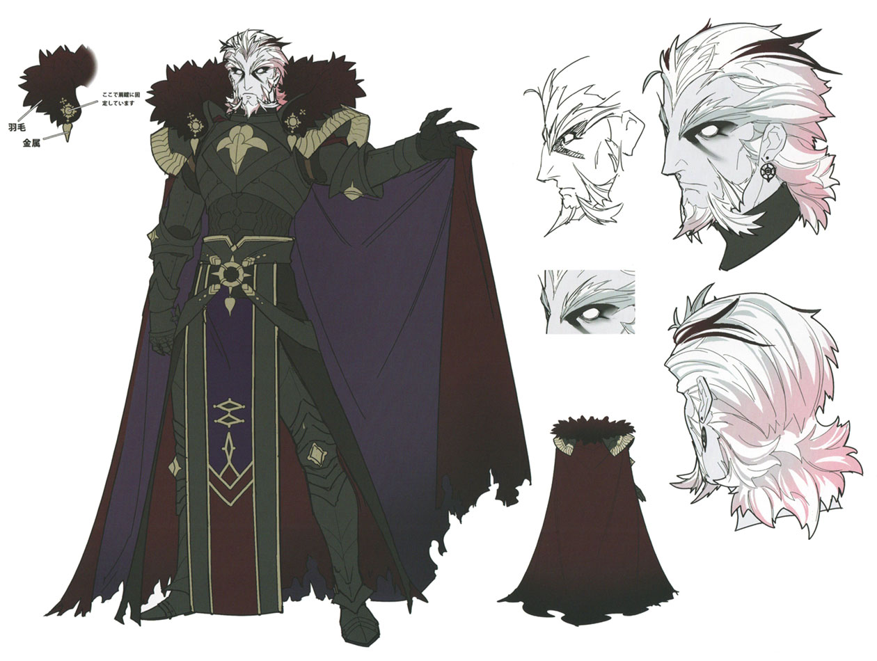 Thales Concept Art from Fire Emblem: Three Houses