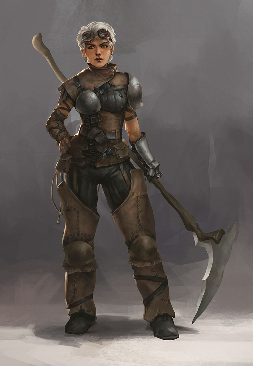 Katja Character Art from Fell Seal: Arbiter's Mark