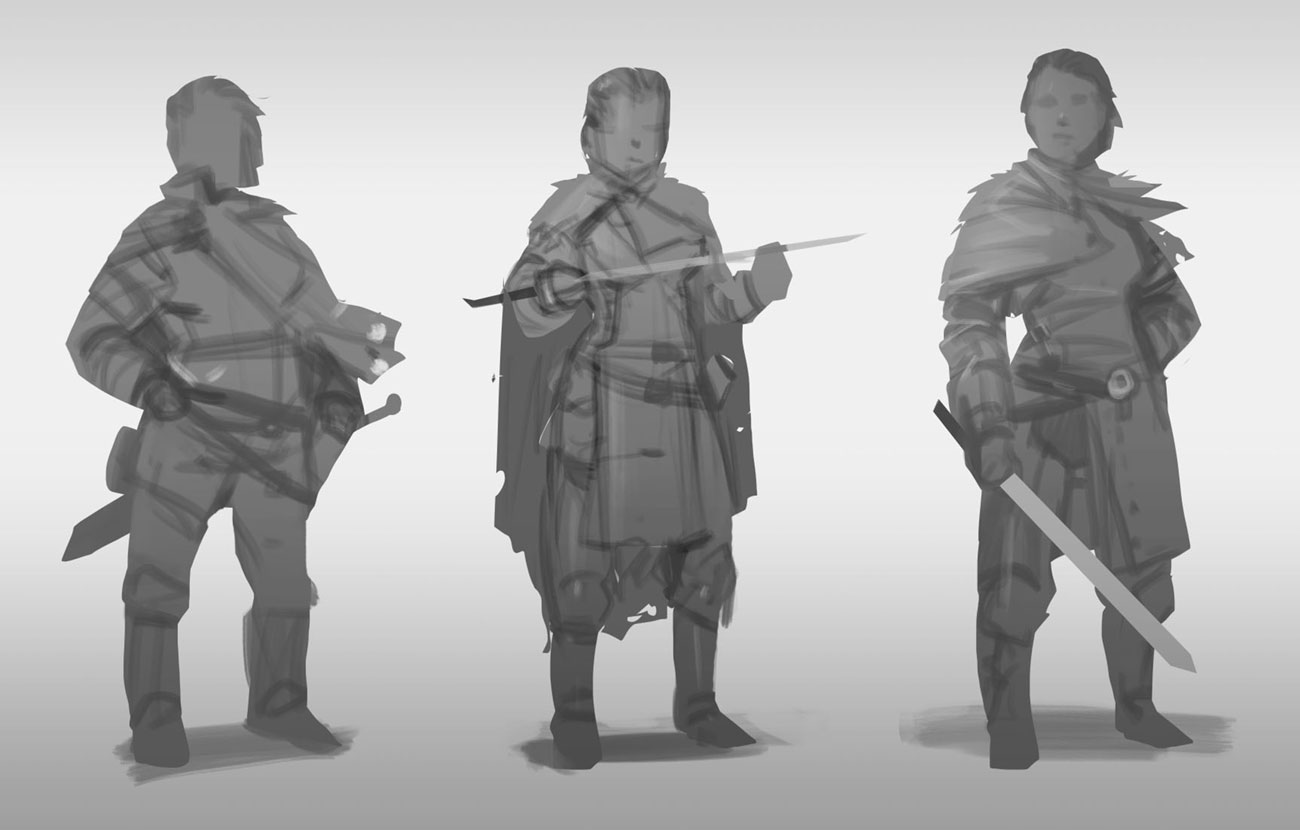 Kyrie Concept Art from Fell Seal: Arbiter's Mark