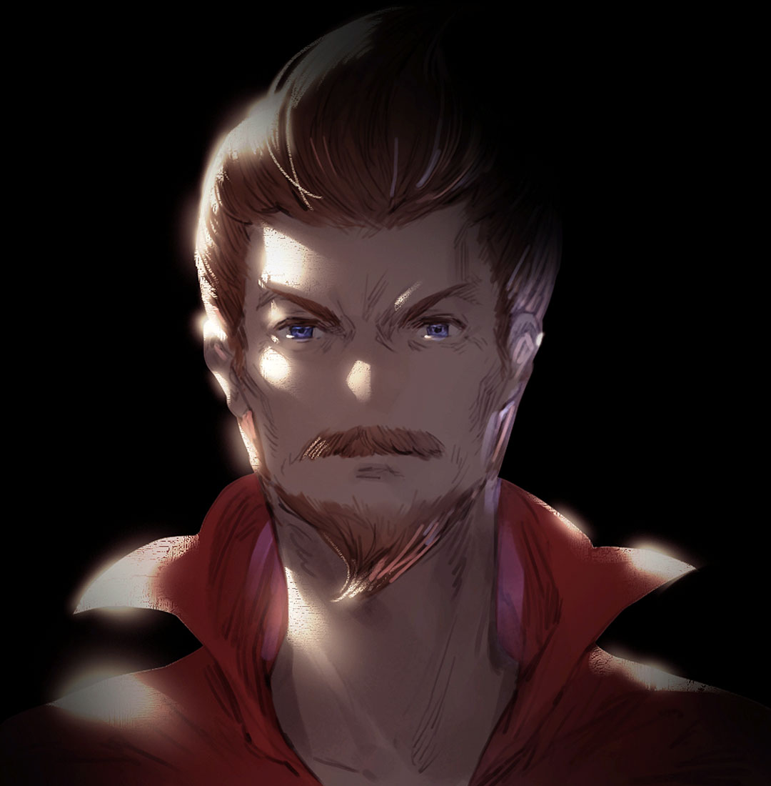 A Familiar Face Joins the Battle Illustration from Granblue Fantasy Versus