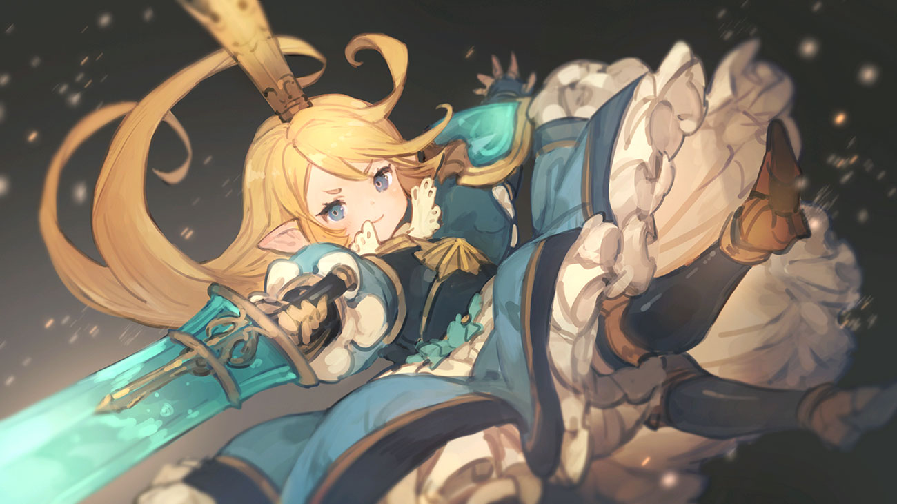 Charlotta Illustration from Granblue Fantasy Versus