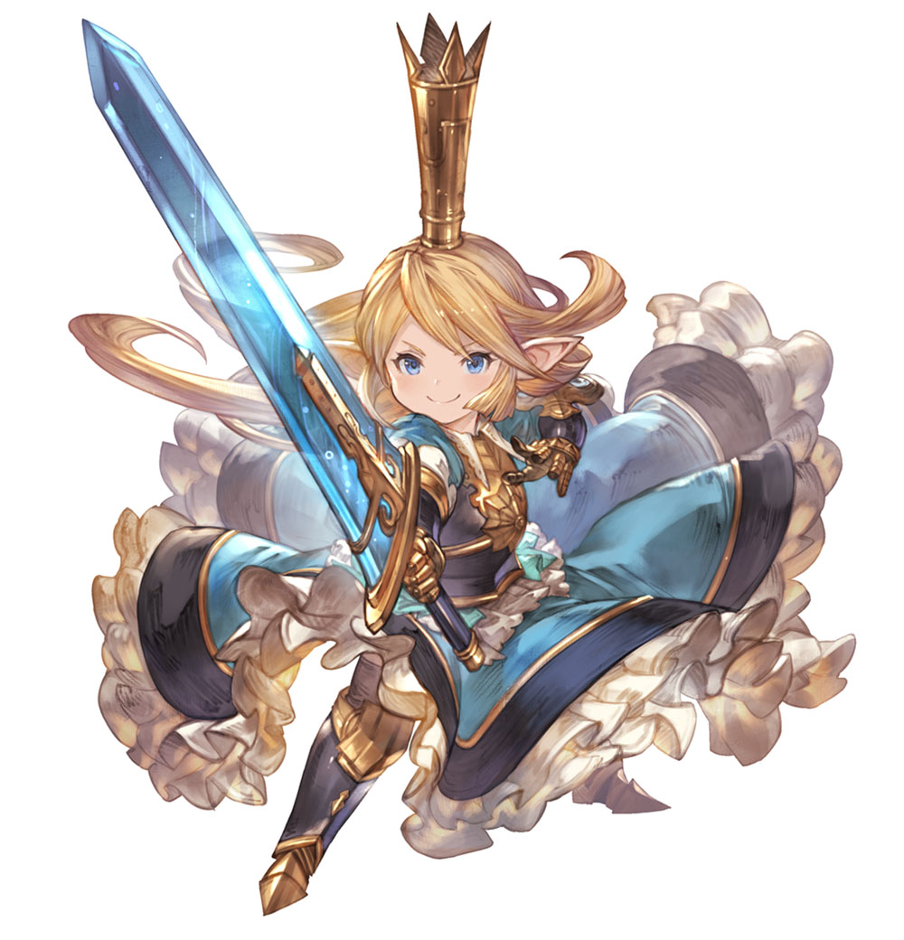Charlotta Character Art from Granblue Fantasy Versus